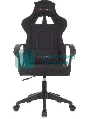 Кресло Zombie Carry черный, экокожа, подголовник