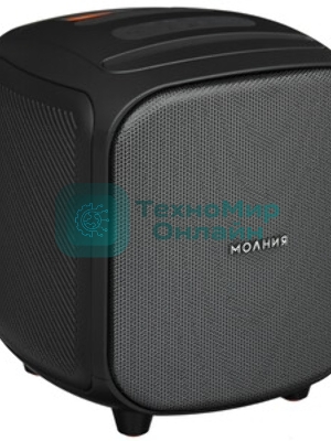 Колонка портативная Ural Молния 1400 черный 140W 2.1 BT 4500mAh