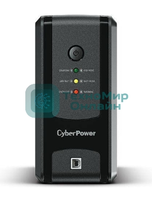 Источник бесперебойного питания CyberPower Line-Interactive UT850EIG, 850VA/425W, USB/RJ11/45, (4 IEC С13)