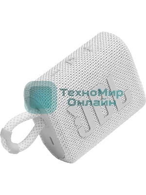 Портативная акустика JBL GO 3, белый