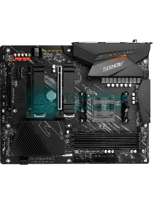 Материнская плата GIGABYTE B550 AORUS Elite AX V2, AM4, AMD B550, 4xDDR4, 4xSATA, 2xM.2, 1xPCIe 4.0 x16, 2xPCIe 3.0 x1, 1xDP, 1xHDMI, 1x2.5Gb LAN, Wi-Fi 6, Bluetooth 5, 2xUSB-A 10Gbps, 3xUSB-A 5Gbps, 2xUSB-A 2.0, 1xUSB-C 5Gbps, 5x3.5 мм, 7.1, ATX