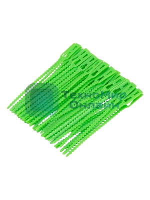 Подвязки для садовых растений Palisad 13 см, пластиковые, 50 шт