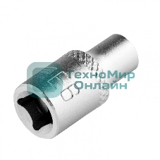 Головка торцевая Stels 1/4, Е6, CrV