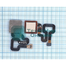 Шлейф со сканером отпечатка пальца для Xiaomi Redmi 4 Pro золотой