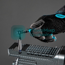 Набор бит Gross 11625 и головок торцевых 1/4'' карданный ключ трещотка адаптер s2 37 шт.