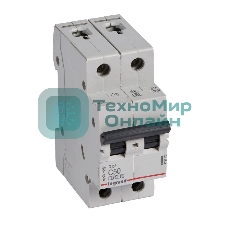 Выключатель автоматический RX3 4,5кА 50А 2П C RX3 Авт.выключатель 4,5кА 50А 2П C