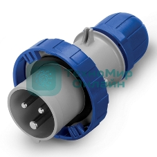 Вилка эл. кабельная 16А 2P+E 230В IP67 ДКС DIS2181633
