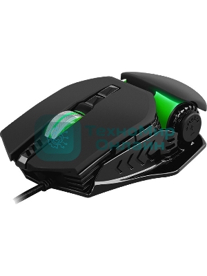 Мышь проводная SVEN RX-G815 черный, 8000 dpi, USB, кнопки - 7