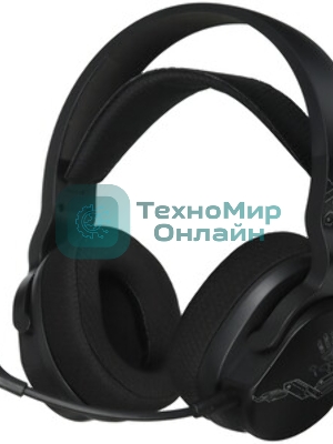 Гарнитура Bloody GR370 черный, беспроводная + проводная, Bluetooth, до 45 ч, подсветка