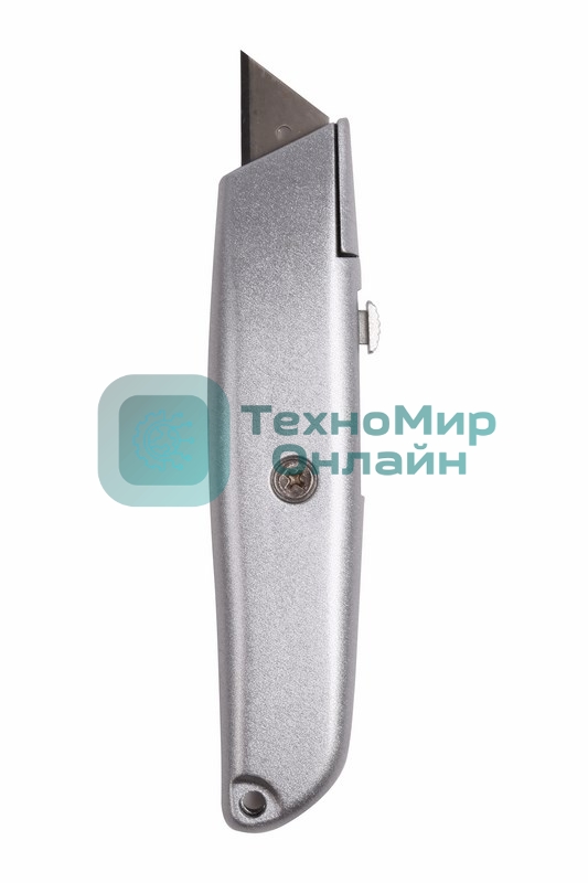 Нож с трапециевидным выдвижным лезвием Rexant