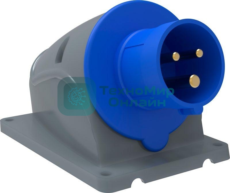 Вилка эл. наруж. уст. 16А 2P+PE 220В IP44 MAGNUM ССИ-513 IEK PSN51-016-3