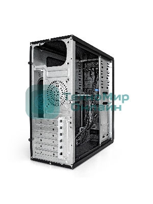 Компьютерный корпус Miditower ExeGate EX283216RUS CP-603UB-CP400 (ATX, БП CP400 с вент. 8см, 2*USB+2*USB 3.0, аудио, блокировка, черный)