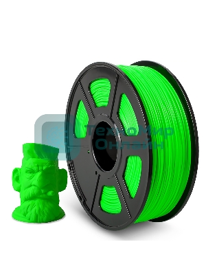 Филамент NVPrint ABS Green для 3D печати диаметр 1.75мм длина 330 метров масса 1 кг