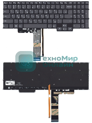 Клавиатура для ноутбука Lenovo 5 Chrome 16IAU7 черная