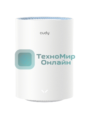 Бесшовный Mesh роутер Cudy M1200(1-Pack) AC1200 10/100BASE-TX белый