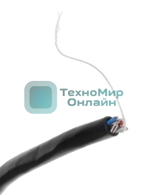 Кабель информационный Lanmaster TWT-5EFTP2-OUT кат.5е F/UTP общий экран 2X2X24AWG PVC внешний 305м черный