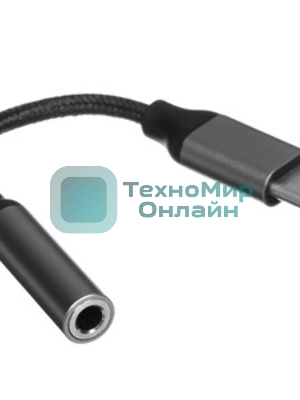Кабель-переходник Rexant c USB-C на AUX 3,5 мм