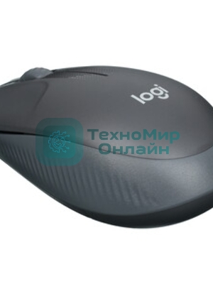 Мышь беспроводная Logitech M190 черный, 1000 dpi, радиоканал, USB, кнопки - 3