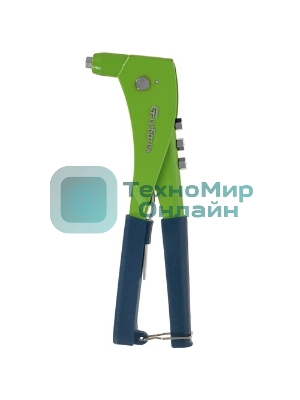 Заклепочник Сибртех 260 мм, заклепки 2,4-3,2-4,0-4,8 мм