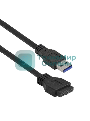 Планка USB на переднюю панель ExeGate U3H-625, 3,5