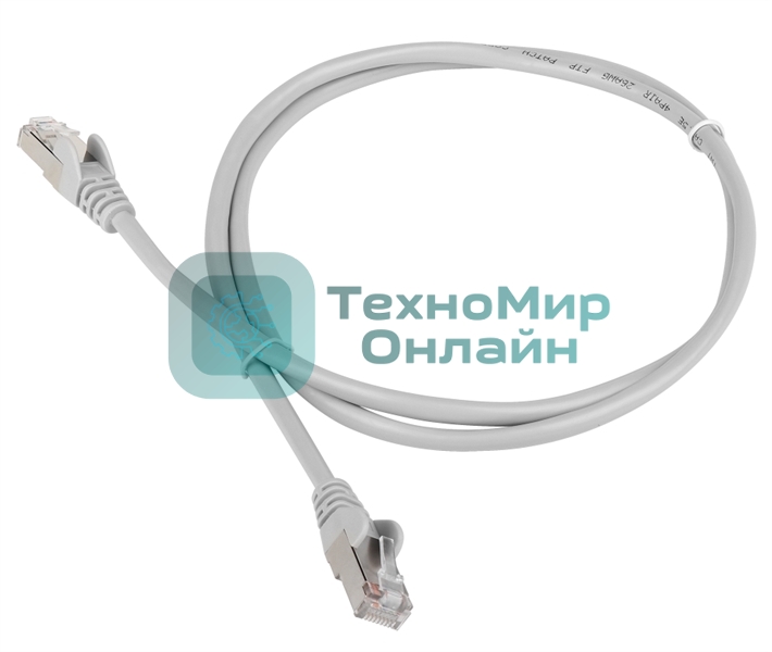 Патч-корд LANMASTER TWT-45-45-3.0/S6-GY 3м FTP Cat 6 серый