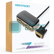 Разветвитель-сплиттер Vention VGA 15M/2x15F на 2 монитора