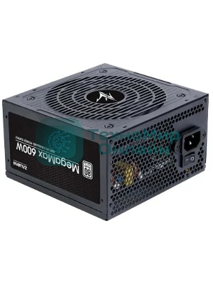 Блок питания Zalman ZM600-TXII V2 Retail, 600Вт, 80 PLUS, 120мм, черный