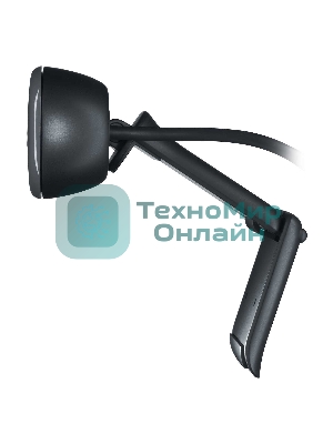 Веб-камера Logitech C270 HD 1280x720, 30 кадр/с, USB Type-A, микрофон (шумоподавление), автоосвещение, универсальное крепление