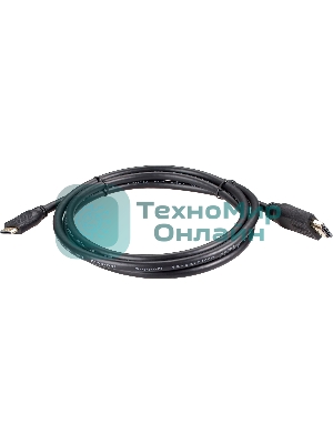 Кабель HDMI-19M --MiniHDMI-19M ver 2.0 1,5 м VCOM CG583-1.8M