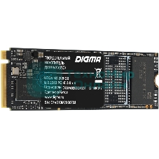 Накопитель SSD Digma Mega M2 DGSM3256GM23T, 256Gb, PCIe 3.0 x4, M.2 2280, NVMe, R/W 3300/1300