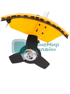 Триммер бензиновый Denzel DR-25, 25 см3, неразъемная штанга, состоит из 2 частей