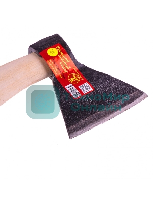 Топор кованный, в сборе, 890/1200 г, деревянное топорище, 500 мм, АО, (Ижевск) Россия