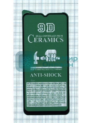 Керамическая пленка (стекло) для Samsung Galaxy A02/A02s/А03 черный