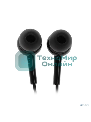 Проводные наушники Panasonic RP-TCM115GCK черный, внутриканальные, Jack 3.5 мм