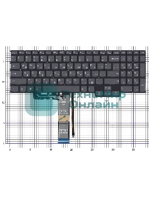 Клавиатура для ноутбука Lenovo 5 Chrome 16IAU7 черная