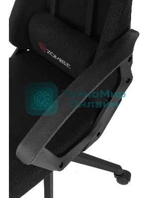 Кресло Zombie Carry черный, экокожа, подголовник