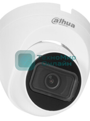Камера видеонаблюдения аналоговая Dahua DH-HAC-HDW1200TQP-IL-T-0280B 2.8-2.8мм цв.