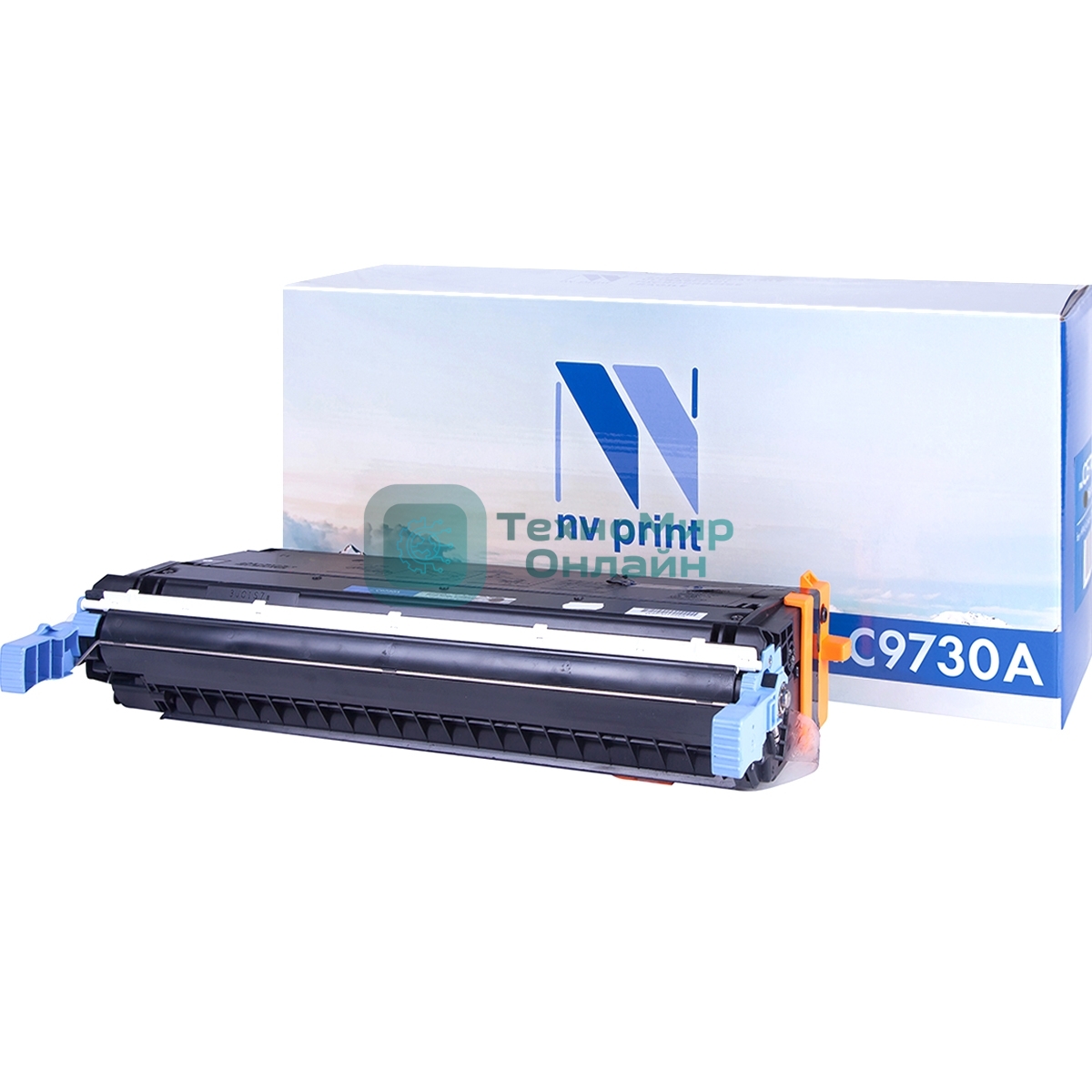 Картридж лазерный NVPrint совместимый HP C9730A черный (без ГАРАНТИИ) для LJ Color 5500/5550 (13000k)