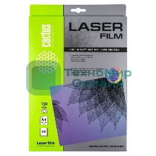 Пленка Cactus CS-LFA415050 A4/150г/м2/50л. для лазерной печати