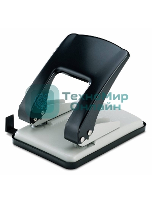 Дырокол Kw-Trio Stylish Heavy Duty 976, до 40 листов, металл ассорти, отверстий: 2, с линейкой