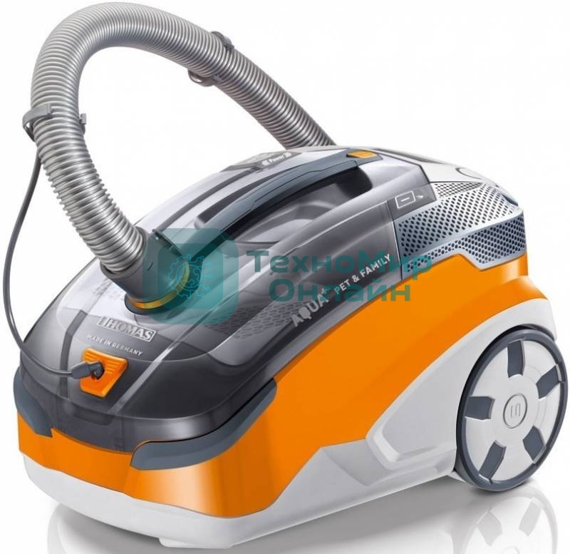 Пылесос моющий Thomas PET & FAMILY 788563 черный/оранжевый, 325/1700 Вт