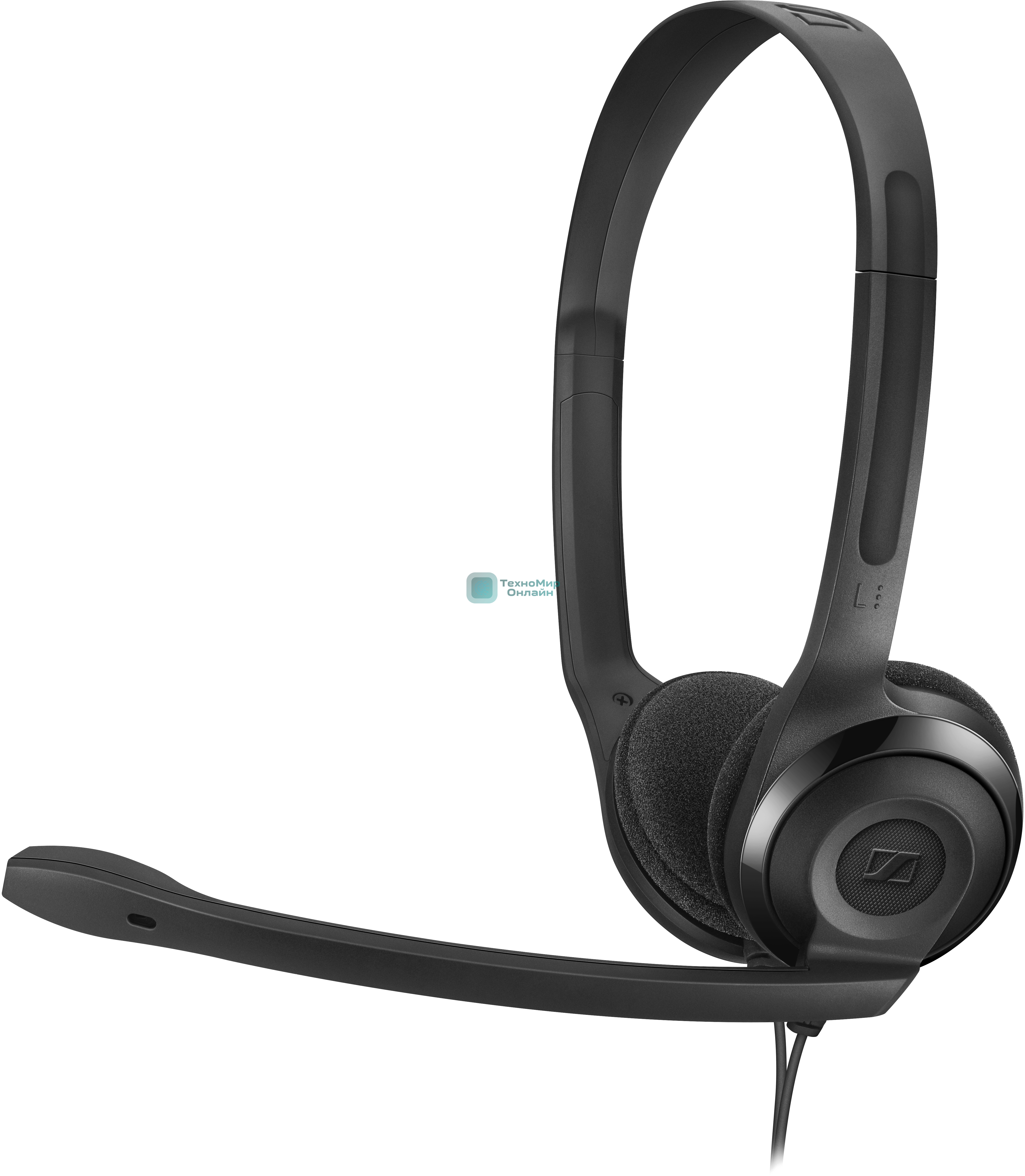 Гарнитура Sennheiser PC 5 Chat чёрный, проводная, 3.5 мм