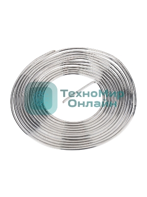 Припой с канифолью Rexant, 1 м, Ø0.8 мм, (олово 60%, свинец 40%), спираль, блистер