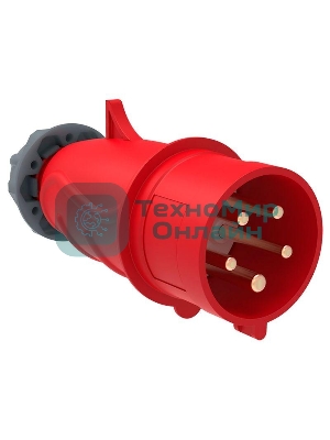 Вилка переносная IEK PSN02-016-5 ССИ-015 16А-6ч/200/346-240/415В 3Р + РЕ+ N IP44 MAGNUM IEK