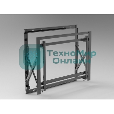 Настенное крепление для видеостен с выдвижным механизмом. Совместимо с 55