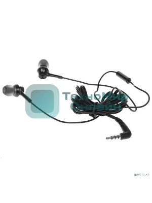 Проводные наушники Panasonic RP-TCM115GCK черный, внутриканальные, Jack 3.5 мм