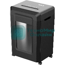 Шредер Cactus CS-SH-G9 (секр.P-4) фрагменты 18лист. 30лтр. скрепки скобы пл.карты CD