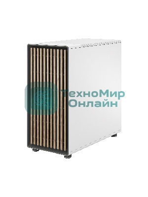 Компьютерный корпус без блока питания Fractal Design North XL, Full-Tower, 3x140мм, 2xUSB-A 3.2 + 1xUSB 3.2 Type-C E-ATX, ATX, mATX, mITX Wood panel, Chalk белый