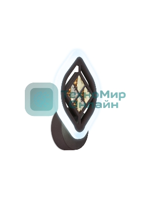Светильник Ambrella light FA278 CF/TI кофе/янтарь 12W 240*170*60