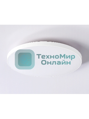 Потолочный светодиодный светильник Ambrella light FZ1221 WH белый IP44 18W 4200K D302*50 (Без ПДУ)